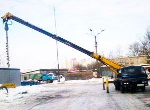 Бурение через забор