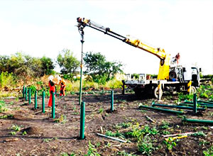 Бурение под фундамент